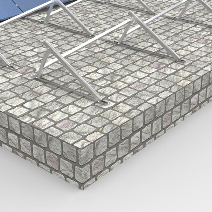 Ballasted Solar Roof Mount Ballasted Solar Roof Mount