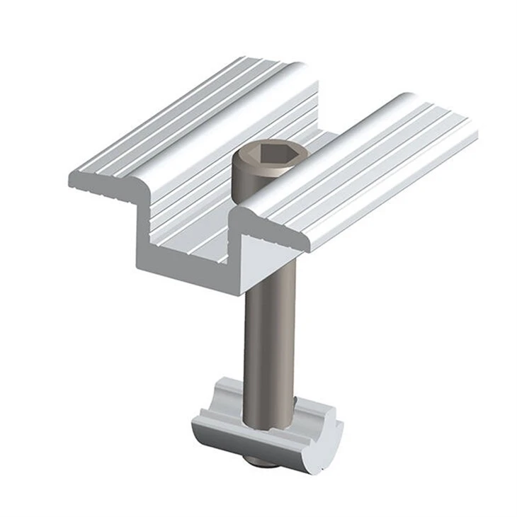 Bristar Factory Supplying Solar System Pv Aluminium End Mid Clamp Bristar Factory Supplying Solar System Pv Aluminium End Mid Clamp