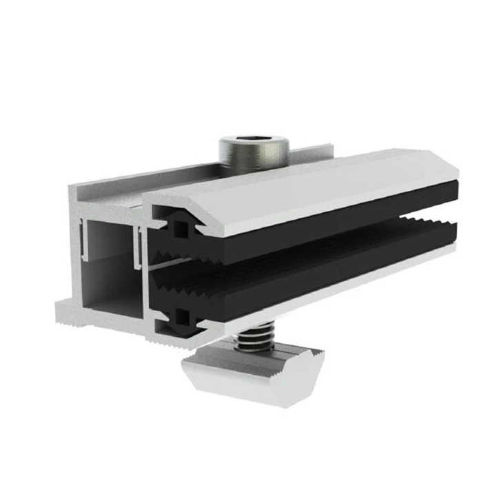 Framed Module Clip Roof Solar Panel End Clamp Framed Module Clip Roof Solar Panel End Clamp